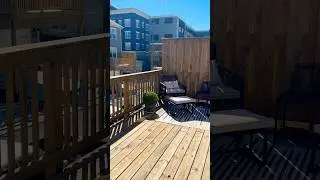 Stunning condo featuring a spacious deck perfect for hosting unforgettable events! #newhome #atlanta