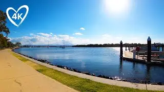 Paradise Point Walking Tour - Gold Coast Australia - 4K Virtual Walk