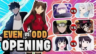 👊 ЧЁТНЫЕ или НЕЧЁТНЫЕ 👊 В какие годы самые ХУДШИЕ опенинги? 🎵 Спаси один аниме-опенинг