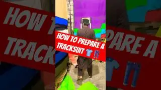 How 😱 to Prepare a 👕Tracksuit👖 ? #viralvideo #tracksuits #clothing #business #shorts