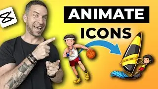 How To Animate ICONS in CapCut