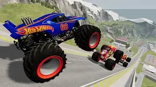 LIVE 087 | Random Car - Epic Car Jumps & Crashes - BeamNG.Drive