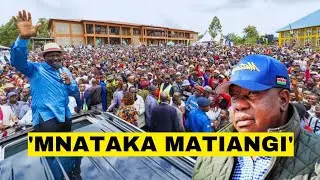 DRAMA🔥 KISII GENZs FORCES PRESIDENT RUTO TO ADDRESS FRED MATIANGI AT GUSII STADIUM 