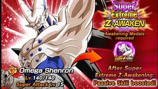 STR OMEGA SHENRON SUPER EXTREME Z-BATTLE & AWAKENING| DRAGON BALL Z: DOKKAN BATTLE 