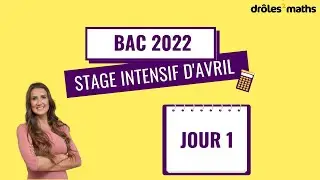 Terminale Sp&eacute;cialit&eacute; Maths - Stage Avril - 1&egrave;re heure !