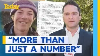 Today reporter brought to tears reading letter after death of Charlie Stevens | Today Show Australia
