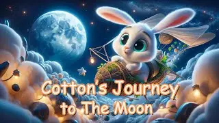 Cotton&rsquo;s Journey to The Moon - a whimsical journey with Cotton the rabbit - Children Story