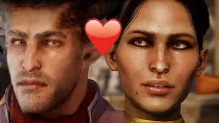Dragons Age Inquisition: Male Qunari and Josephine Full Romance