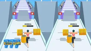 WEIGHT RUNNER 3D LEVEL 1 | WEIGHT RUNNER 3D GAMEPLAY #1