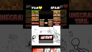 Minecraft Vs Minecraft Trailer #viral #trending #shorts