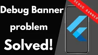 How to remove debug banner in flutter app