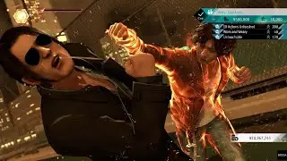 [PS5 Lost Judgment] Yagami only needs 1 min to no damage Juzo Amon (LEGEND, Full Power Yagami)