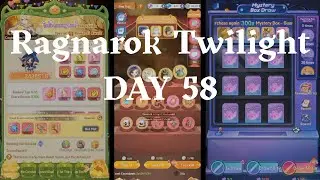 Ragnarok Twilight Day 58 | Cutie Ranking Rush | Ring toss | Mystery Box Draw Event