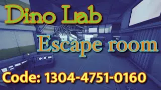 【フォートナイト】&rdquo;Dino Lab Escape room&rdquo;クリエイティブ脱出マップ！【Fortnite】Creative escape map!