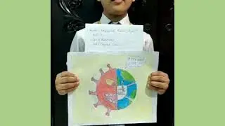 Project on Coronavirus| Presented by Azrof| Student of our Nursery| Rainforest School