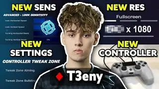 T3eny’s NEW Controller Settings Are INSANE…