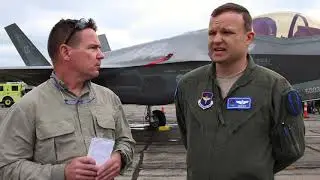 F-35A Lightning II from 33rd Fighter Wing Pilot Interview.