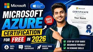 How to Get Microsoft Azure Certification for FREE in 2026? 💻 (Step-by-Step)