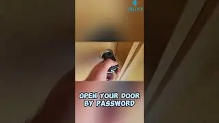 Open your door by password #welock #diy #smartlock