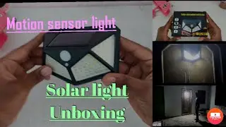 Solar interaction wall lamp |solar light | out door solar light |