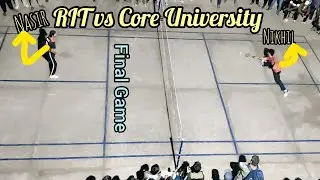 INTENSE FINAL 🔥 | RIT vs Core University Badminton Championship Match