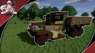 Minecraft: WW2 ZIS-6 | 6x4 Cargo Truck Tutorial