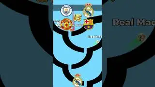 🏁 Rivalry Overload &mdash; Man City vs Man Utd vs Real vs Barca #shorts #realmadrid #barca #mancity #usa