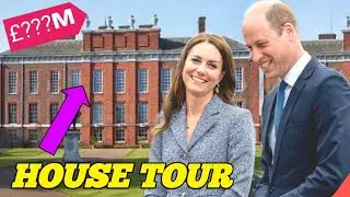 Prince William & Kate Middleton | House Tour | Inside Kensington Palace l Nottingham Cottage & More
