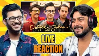 Reacting To CarryMinati's New Video | KOFFEE WITH JALAN ☕😈