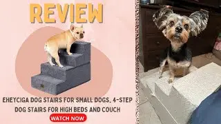 EHEYCIGA Dog Stairs for Small Dogs Review