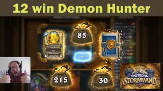 Hearthstone Duels 12 wins Demon Hunter Stormwind meta