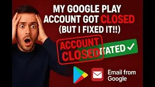 Your developer account has been closed because it wasn't being used (Fixed 2025 | 100% solution)