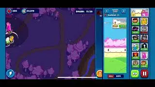 Bloons adventure time td: necro candy map 2 normal mode speedrun wr (by a couple milliseconds lol)