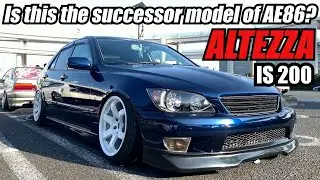 [Car review] TOYOTA ALTEZZA  Is this the successor model of AE86?