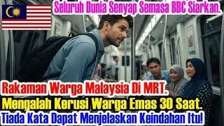 BBC siar video 30 saat: warga Malaysia bangun senyap beri tempat duduk di MRT, kebaikan merebak kini