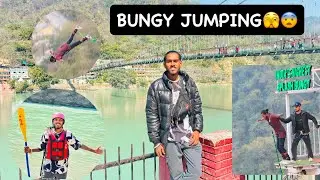 हरिद्वार गंगा मैया bungy jumping highest 😱