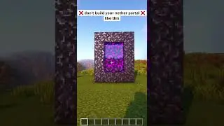 Minecraft: Cool Nether Portal Design!
