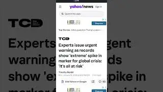 Climate News Now! Urgent Warning! #sos #climatesos #climatealert #climatewarning #slay #news #fyp #y