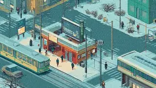 Winter Solstice Solace: Lofi Beats for Peaceful Morning Focus ❄️