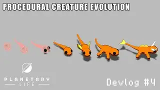 Life evolution simulator with aging, digestion, reproduction, skins and mutation | Devlog #4