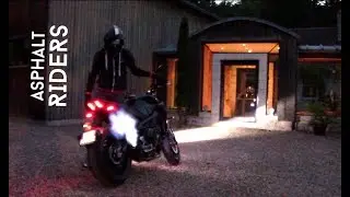 MT - 09 2017 // Akrapovic (Fly-by & Flames)