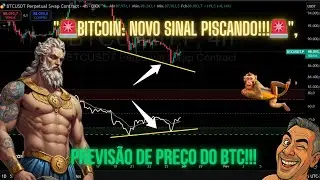 #BITCOIN: NOVO SINAL PISCANDO !!! #Previs&atilde;oDePre&ccedil;oDoBTC e Not&iacute;cias Sobre Queda das #Criptomoedas