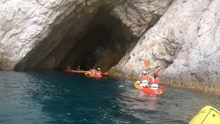 Ruta en kayak por la Costa Brava (II) / Cuevas de Tossa de Mar