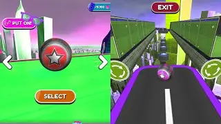 Going Balls Speedrun Challenge Vs Reverse Balls Speedrun Walkthrough Gameplay