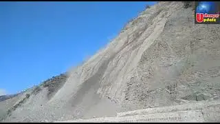 Jammu-Srinagar Highway (NH-44) update - Shooting stones hampering restoration work at Mehar, Ramban: