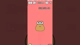 Virtual pet reject food when feed him #minigame #shorts
