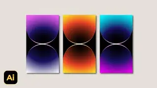 Make Iphone Wallpaper Design | Adobe Illustrator Tutorials