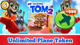 Unlimited Plane Token - My Talking Tom 2 mod Gameplays - Part 6 -  Game is FUM
