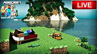 minecraft live | Day 31 |  start new minecraft survival |#shorts#verticallive#minecraft