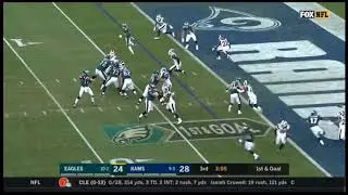 Carson Wentz Tears ACL vs Rams